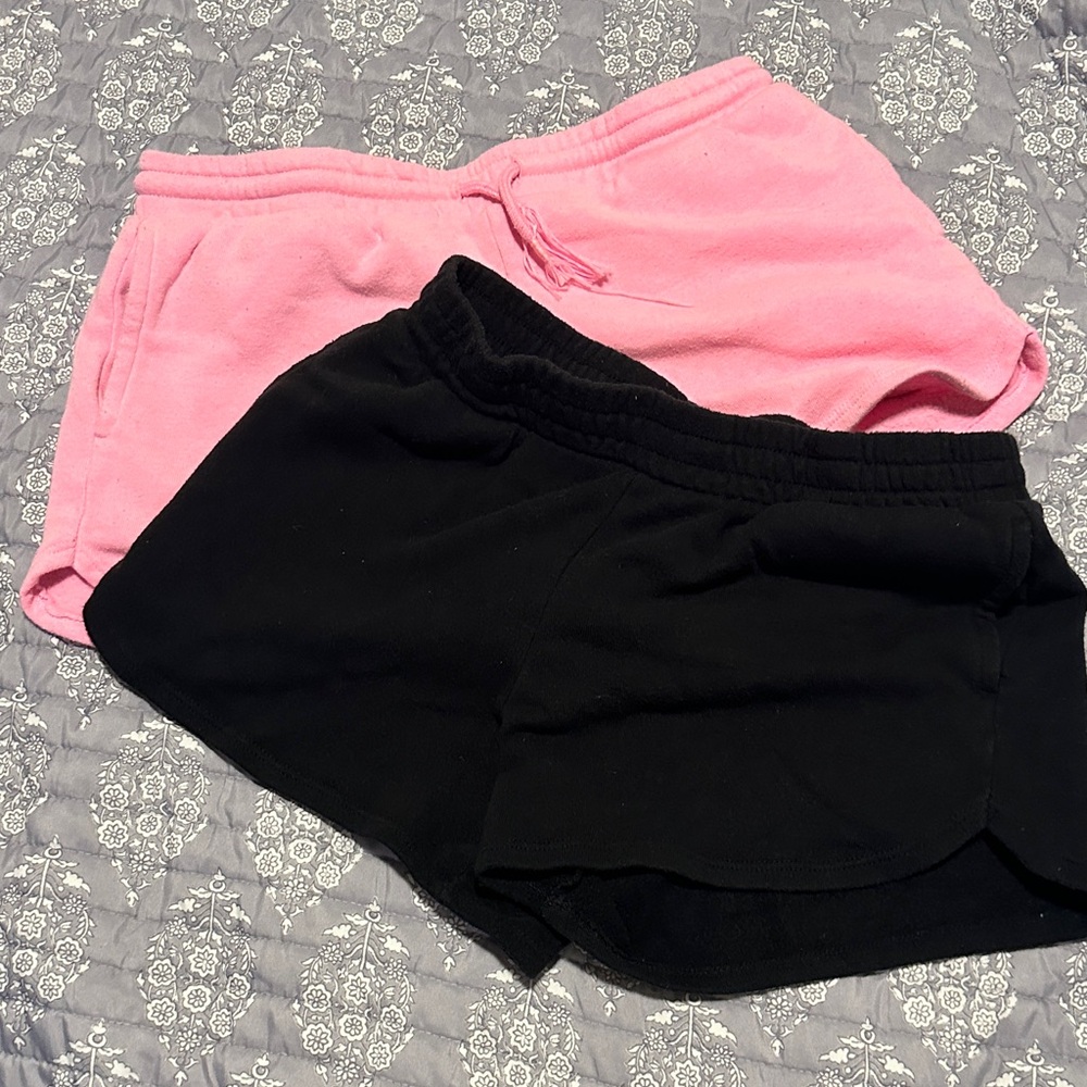 art class Pink and Black Kids Shorts